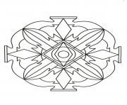 Coloriage mandalas to download for free 6 